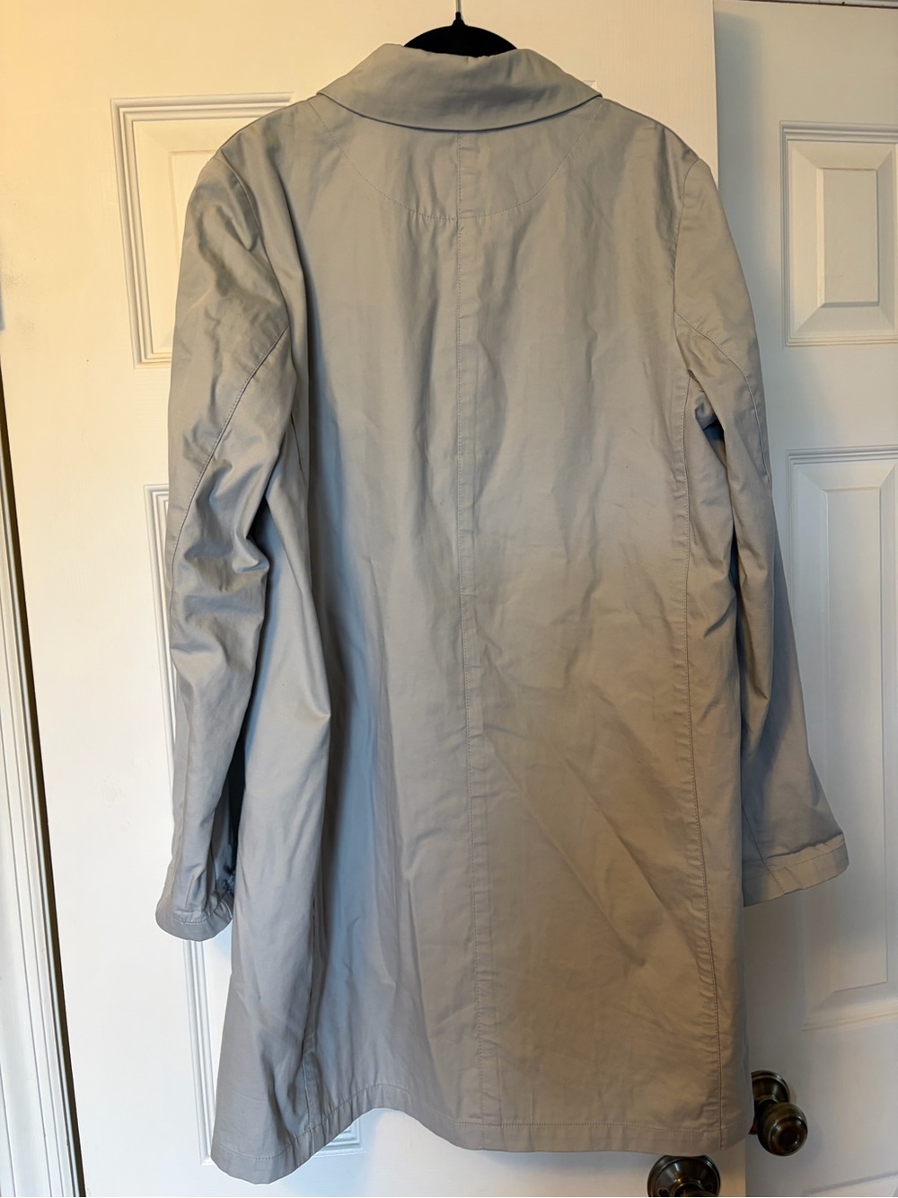 GAP Light Blue Women's Single-Breasted Trench Spring Coat - Picture 2 of 8